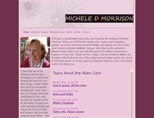 Tablet Screenshot of micheledmorrison.com